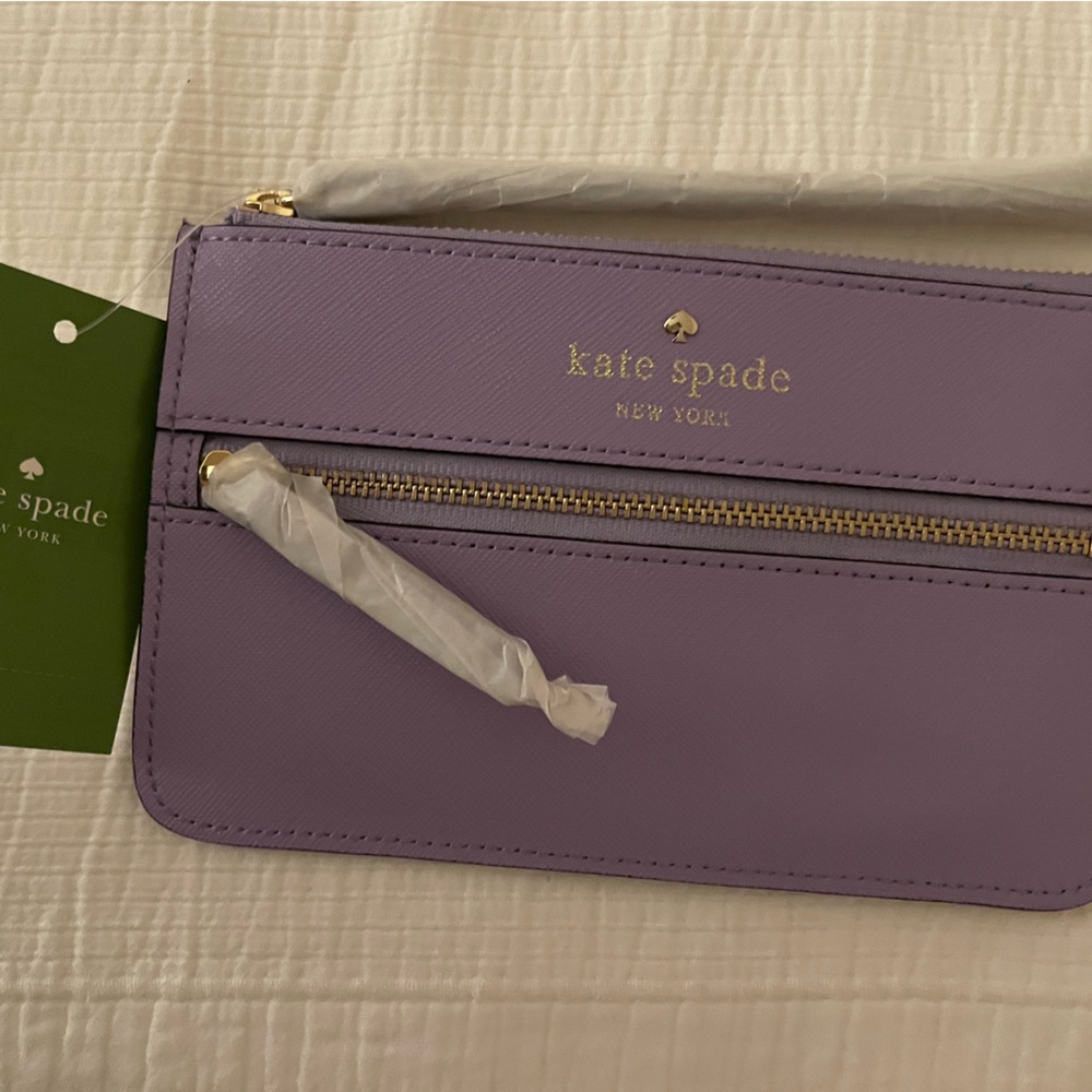 NWT Kate Spade Lavender Wristlet